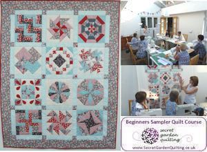 SATURDAY MORNING : Beginners Sampler Quilt Course 